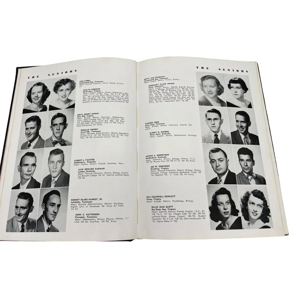 1950 Lincoln Memorial University Yearbook The Railsplitter Vintage Collectible - Picture 4 of 9